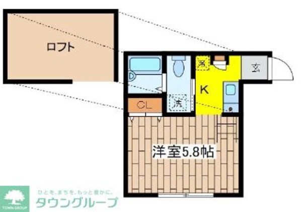 ファランドール調布(ファランドールチョウフ)の物件間取画像